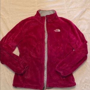 Pink north face